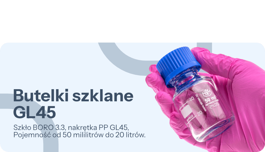 Butelki szklane GL45