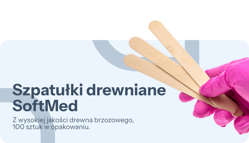 Szpatułki drewniane laryngologiczne
