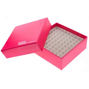 Biologix® CryoKING Pudełko do mrożenia próbek, kartonowe z wieczkiem