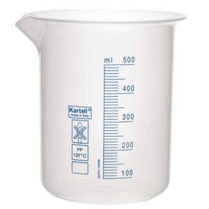 Zlewka plastikowa malowana skala Kartell polipropylen (PP) • SKU: 213-1641