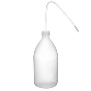 Butelka z tryskawką z LDPE, wąska szyjka. • SKU: CML-TRY-250-ZES