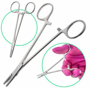 Igłotrzymacz Mayo-Hegar 14 cm, stal nierdzewna