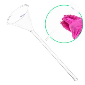 Lejek szklany laboratoryjny, długa nóżka 150 mm