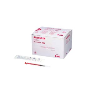 dicoSULIN strzykawka insulinowa z igłą 0,4 x 13 mm, sterylna