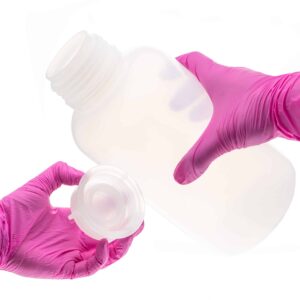 Butelka plastikowa LDPE z nakrętką, szeroka szyjka - 1500 ml • SKU: B-0002-1500
