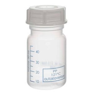 VWR® Butelka laboratoryjna plastikowa, szeroka szyjka • SKU: 215-5681