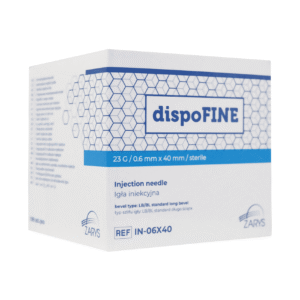 Igły iniekcyjne sterylne dispoFine, 100 szt. • SKU: EPL-IG-DIS-25G-0640