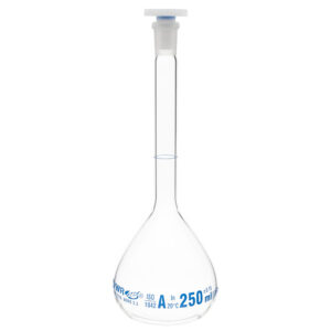 Kolba miarowa szklana ze szlifem, korek - VWR® • SKU: 612-3746P