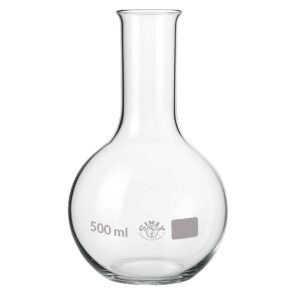 Kolba płaskodenna bez szlifu SIMAX