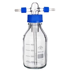 Płuczka Dreschla SIMAX, gwint GL45, szkło BORO 3.3