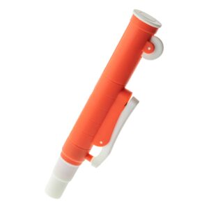 Pompka ręczna do pipet szklanych i plastikowych - 25 ml, Czerwony • SKU: CML-POM-25