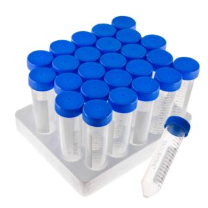 Biologix® Probówki wirówkowe, stożkowe - 15 ml, 50 ml, sterylne w statywie - 25 szt., 50 ml • SKU: 10-9501