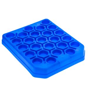 VWR® Statyw na probówki wirówkowe typu Falcon 50 ml, 25 miejsc - Niebieski • SKU: BGX-STAT-FL50-25-BLU