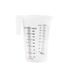 VITLAB® Zlewka z uchwytem, czarna skala • SKU: 480941